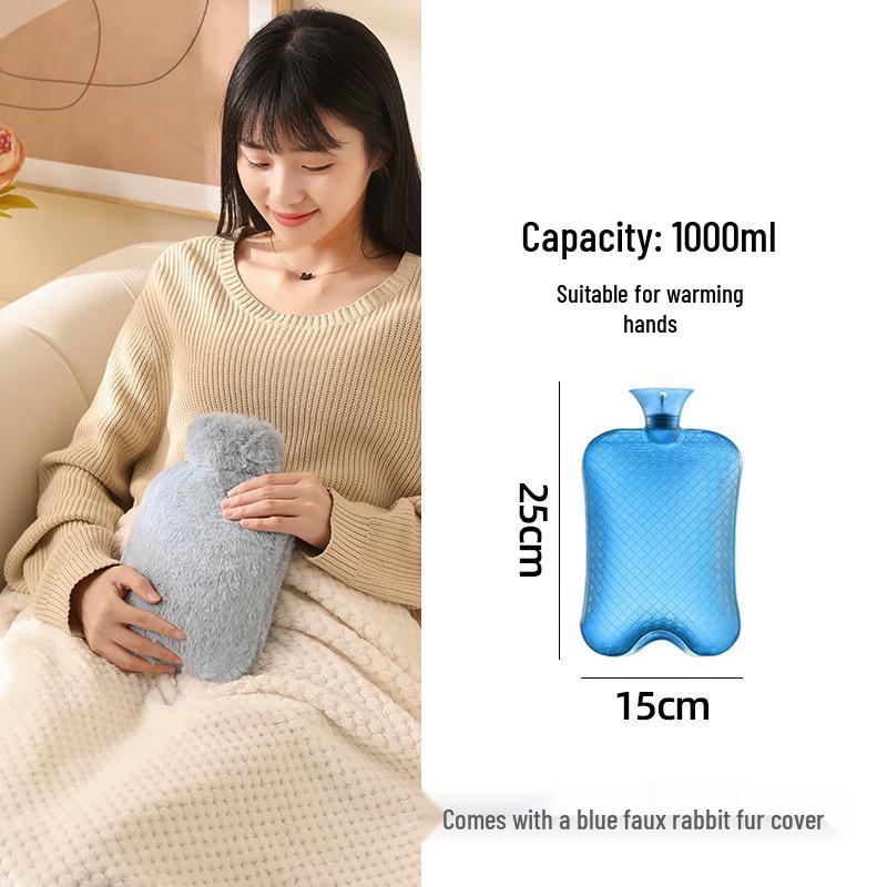 Extra Large Hot Water Bottle - Bed & Foot Warmer with Special Large Capacity