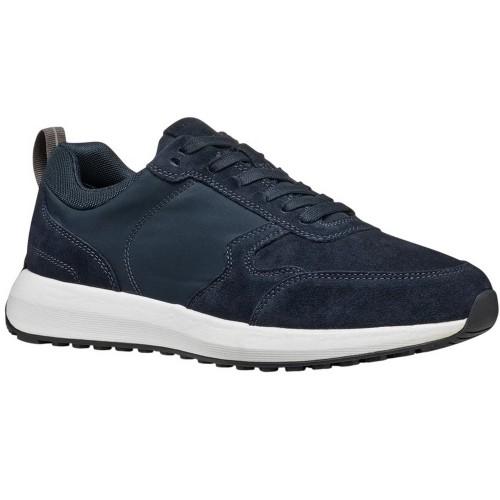 Geox Mens U Volpiano Suede Trainers