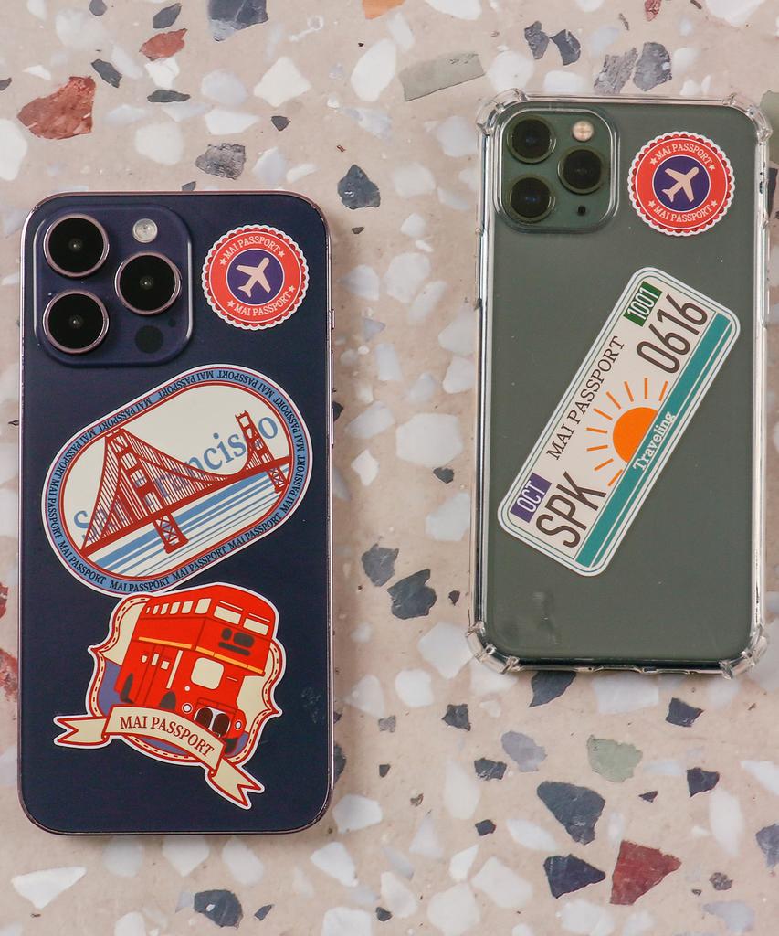 Mai Passport Luggage Decorating Stickers