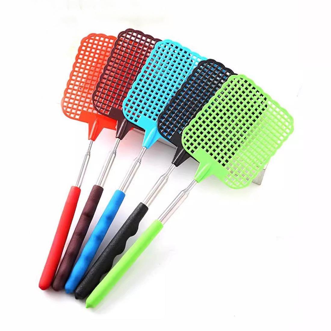 

Универсальная телескопическая мухобойка Beatit, выдвижная ловушка для насекомых и комаров разноцветный