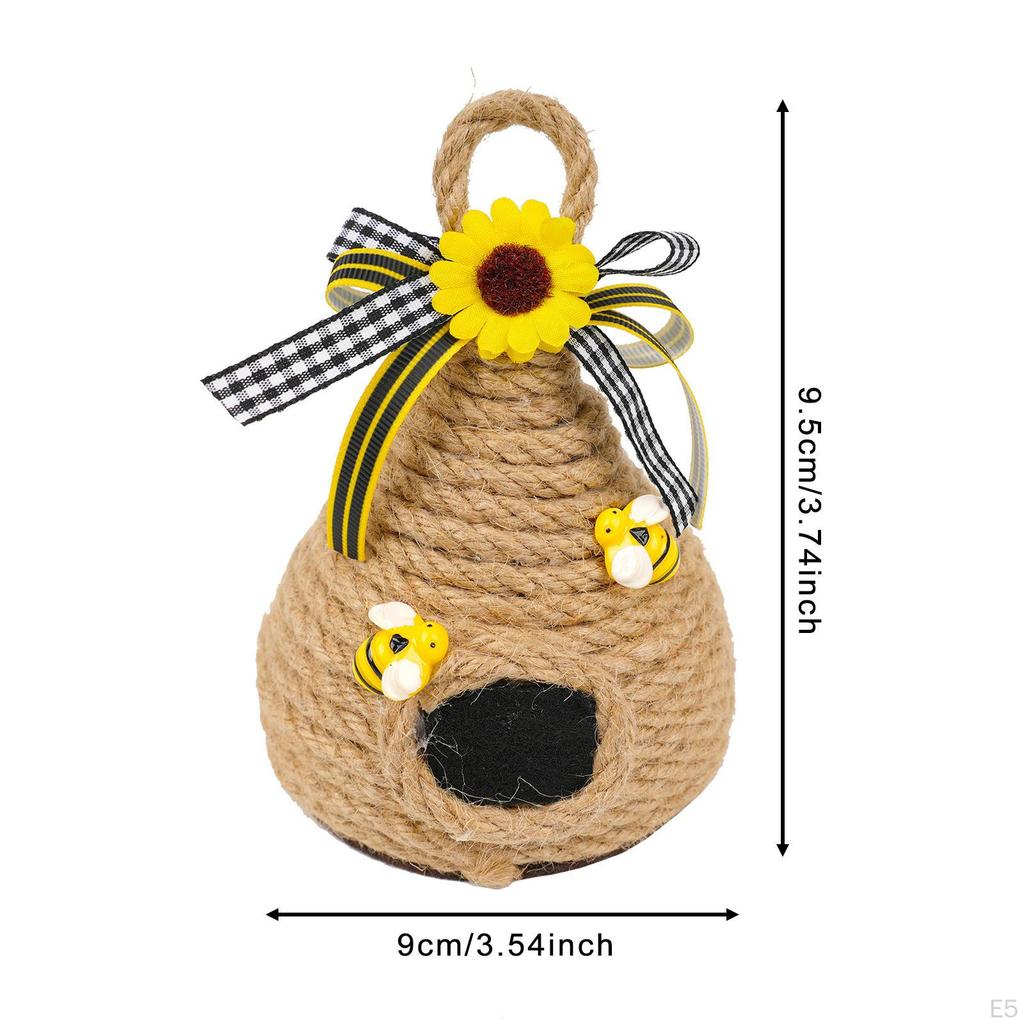 Bee Tiered Tray Decor Cute Honeycomb Wall Decoration Spring Summer Honeyations for Home