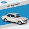 WELLY 1:24 BMW 2002Ti Alloy Car Diecasts & Toy Vehicles Car Model Miniature Scale Model Car Toy For Children