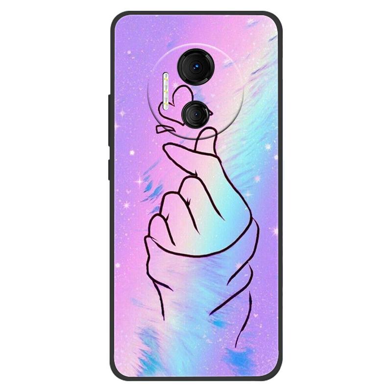 For Doogee X97 Pro Case X 97 Capa Silicone Cute Cats Painted Soft Black Cover for Doogee X97 Pro Cover X97Pro TPU Coque Cases