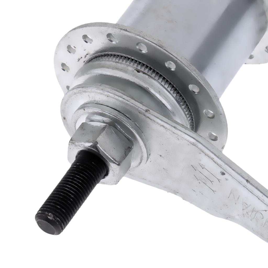 Steel Brake Rear Hub Stainless Fit For Fixed Gear Bicycle Coaster 36 Holes