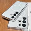 Acrylic Transparent Magnetic Phone Case for Samsung S25 Edge, Compatible with S25/S24/S23/A56/A15