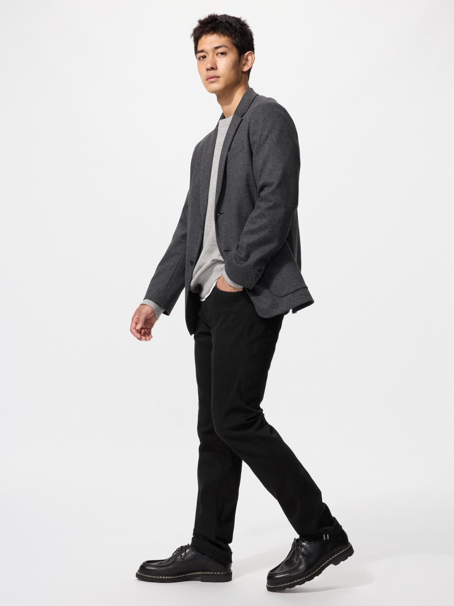 

Джинсы Uniqlo Slim Fit с кромкой 09 BLACK/MEN 31