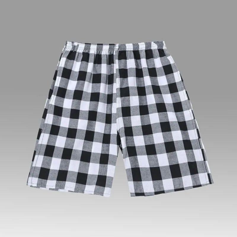 Men's Pajama Pants, Cotton Summer Clothes, Loose Plus Size Five-point Pants, Big Pants, Single Pair of Home Pants, Home Shorts