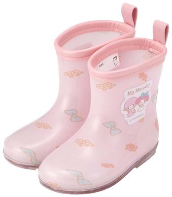 Skater Rain Boots Shoes Boots for Children My Melody Sanrio with Reflective Tape 14cm RIBT14-A