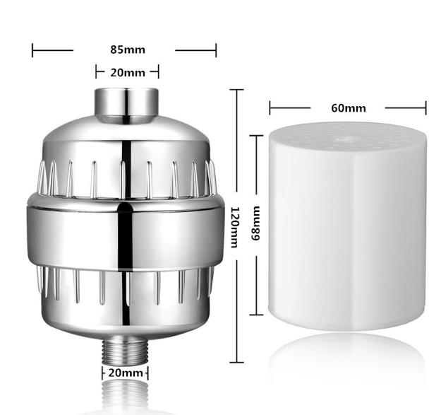 Multi Stage Shower Filter 15 Stage Shower Filter Water Flow Shower Head Filter