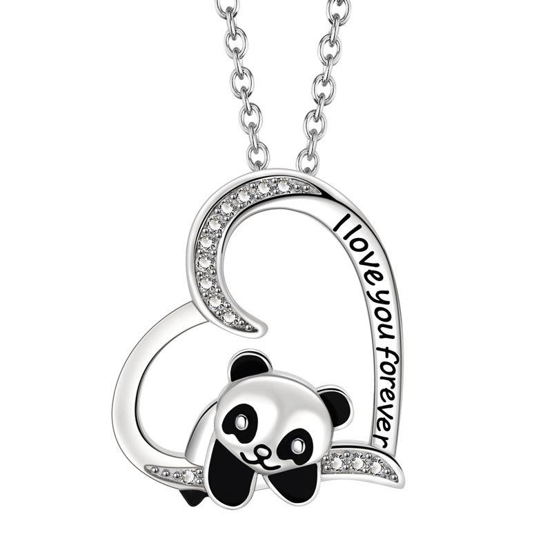 Eternal Heart Delicate Clavicle Necklace For Women Versatile Birthday Gift Elegant Pendant Jewelry Accessory