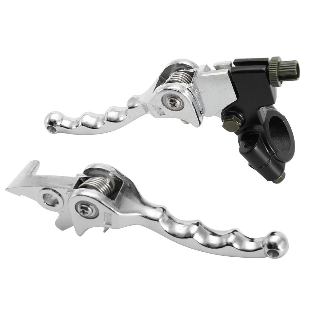 7/8 Folding Brake Levers Handlebar Pit Dirt Bike Upgraded Parts for XR50 CRF50 XR70 CRF70 Enthusiasts