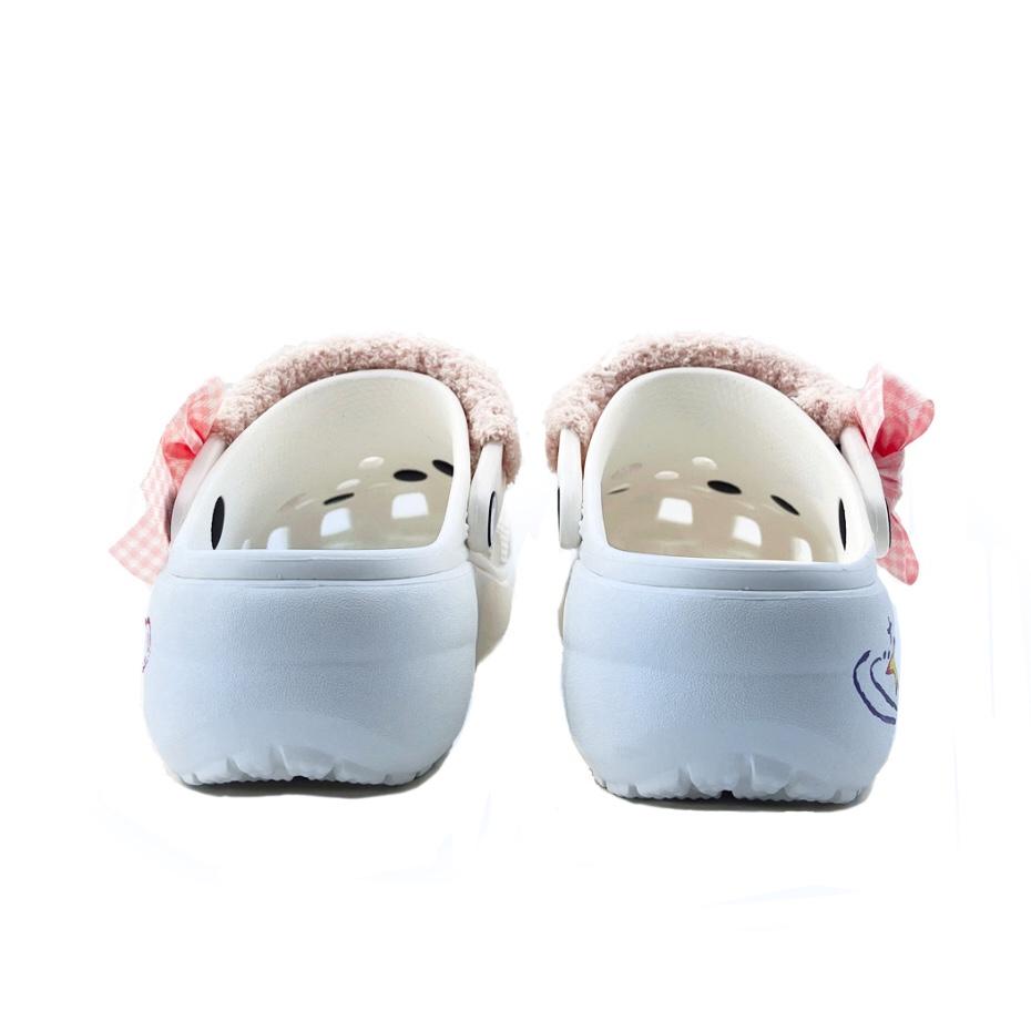 Crocs Classic Platform Clog Blue Emperor Foam Campus Style EVA Fashionable and Comfortable Hole Shoes Unisex Blue