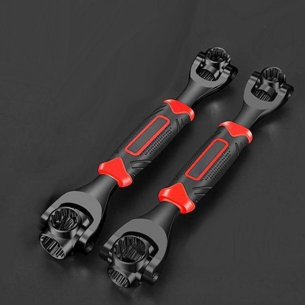 360 Degree Rotation Universal Ratchet 8-in-1 Function Spline Bolts Sleeve  Home Maintenance