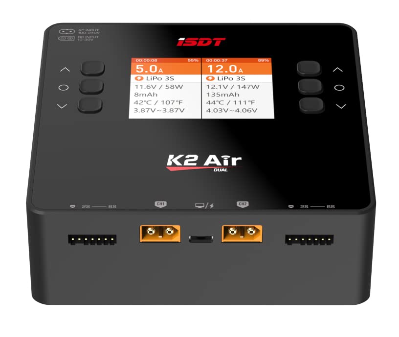 G-Force K2 Air Dual Charger AC200W/DC500W GDT116 Genuine Japanese Product