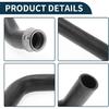 Radiator Hose for Mercedes-Benz Sprinter 3-T 3.5-T 5-T 906 2006-2019 Good Sealing No.A9065010382 Upper Coolant Water Hose Black 1 Pc