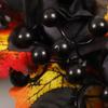 Halloween Wreaths For Front Door Fake Leaves Ornament 16 Inch Realistic Maple Leaves Berry Halloween Wreath For Indoor Outdoor