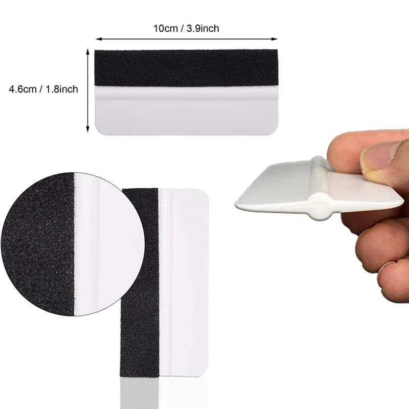 Durable Vinyl Wrap Tool Set DIY Car Window Tint Squeegee Scraper for PPF Paint Protection Film Carbon Fiber Decal Install