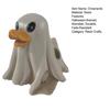 Halloween Resin Rubber Duck, Cute Decor with Big Eyes & Orange Beak, Fade-Resistant for Indoor Outdoor Desktop Garden Display, Party