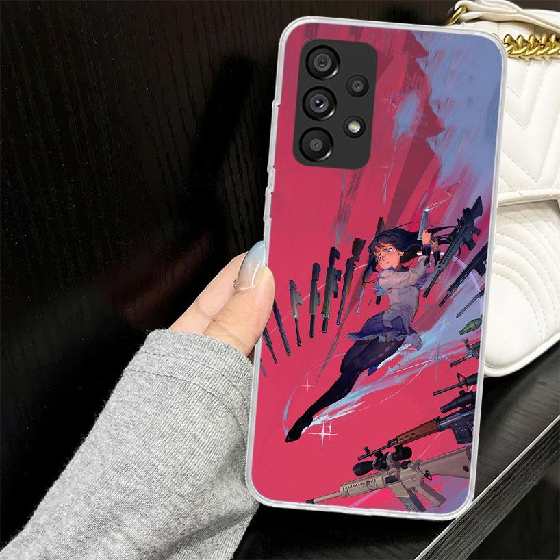 Madoka Magica Homura Case for Samsung Galaxy A52 A42 A32 A22 A12 A51 A50 A02S Phone Cover A41 A31 A21S A40 A30S A20E A10S A71