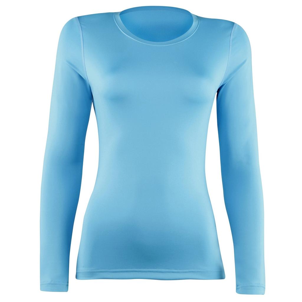 Rhino Sport-Baselayer mit langen Ärmeln für Damen/Damen (2er-Pack)