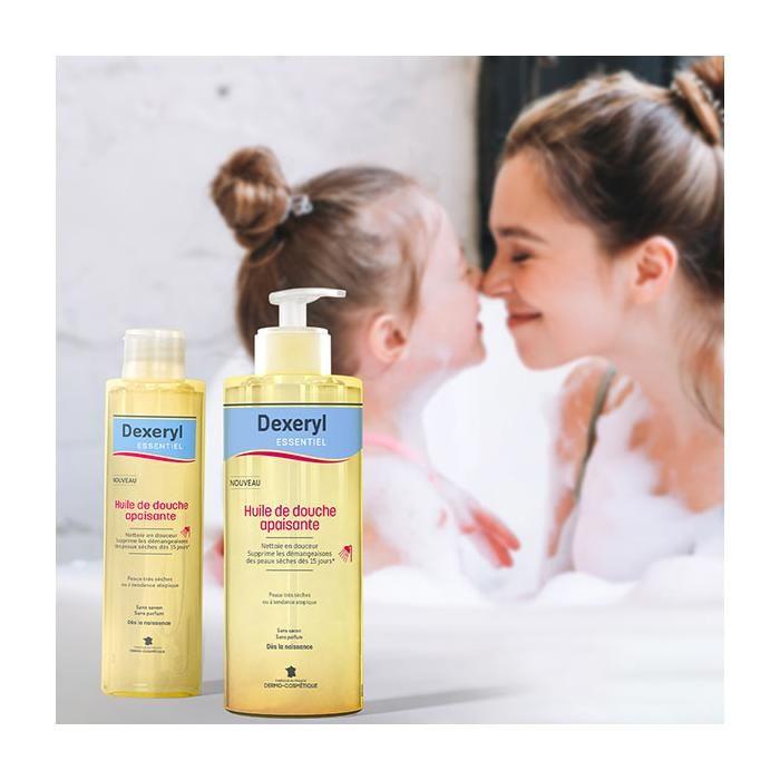 Huile De Douche - DEXERYL - Essentiel - 200ml - Hypoallergénique - Apaisante