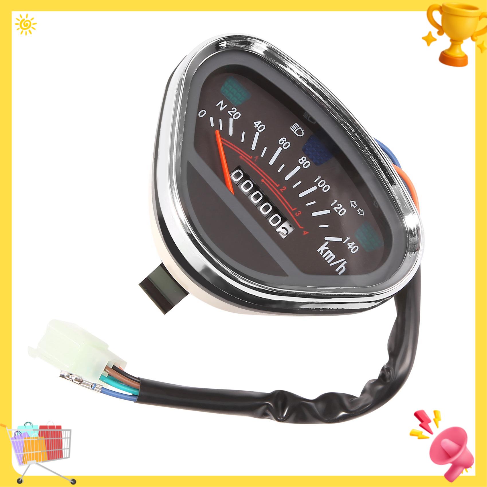 

UI-Motorcycle Meter Odometer Gauge Backlight LCD Digital Indicator Instrument For Vintage Honda DAX 70 Jialing70 как