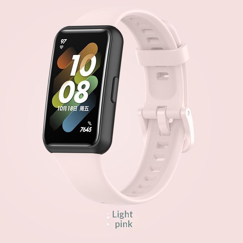 Silicone Replacement Band For Band 7 Soft Breathable Lightweight For Daily Wear Sports Fitness