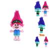 Brinquedo de Pelúcia Trolls Band Together Adorável Personagem de Desenho Animado 30cm de Altura Menino de Cabelo Azul e Menina de Cabelo Rosa Perfeito para Crianças de 7 a 14 Anos