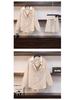 Chic Plaid Slimming Plus Size Summer Three-Piece Suit for Women