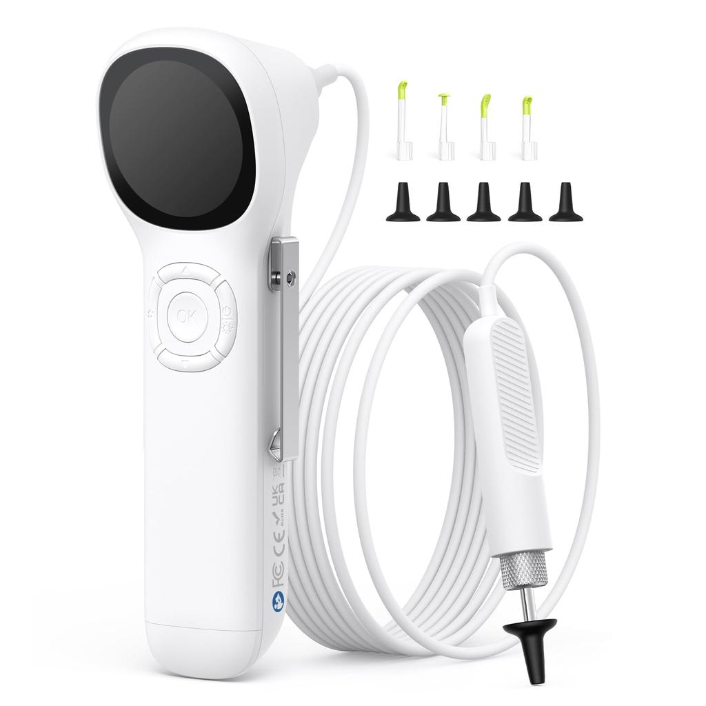 AMTORIN Ear FDA with IPS Photo and Video 8GB Memory No Software Download and Japanese Instruction Manual Camera, Certified, 1.45-inch Monitor,