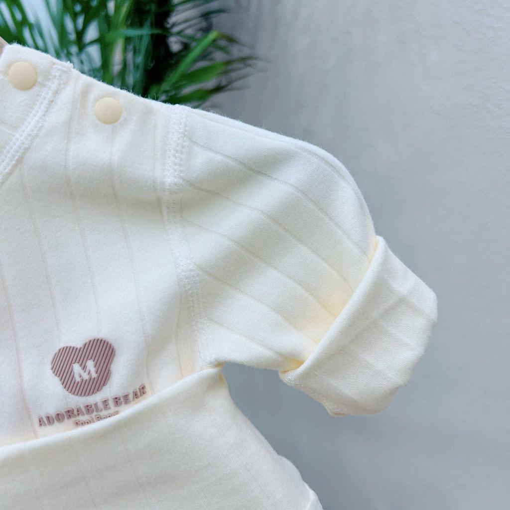 Premium High-Elasticity Cotton Newborn Autumn Pants with Shoulder Opening - Baby Autumn/Winter Clothing