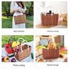 Portable Picnic & Shopping Basket