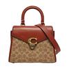 [Pre-Owned] Samy 24 Classic Monogram Print Push Lock Closure Leather And PVC Shoulder Bag Crossbody Bag Tote Bag Medium - Very Good #1GXPKFF