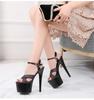 Women's Wedding Stiletto Sandals  Summer Super Heels Stiletto Waterproof Sandals 181 Series 16.5cm Heel 6.5cm Platform LFD