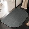 Bathroom Floor Mat Bathroom Door Mat Absorbent Non-slip Floor Mat Household Door Mat Toilet Bathroom Quick-drying Carpet