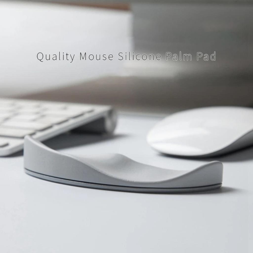 Mouse Wrist Rest Silicone Hand Cushion Soft Pad Palm Support Moves With Wrist Business Office Computer Game Durable Armrest