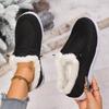 Fashion Women Casual Flats Boots Winter New Sport Platform Fashion Cotton Shoes Female Comfortable Outdoor Luxury Plush Boots Women