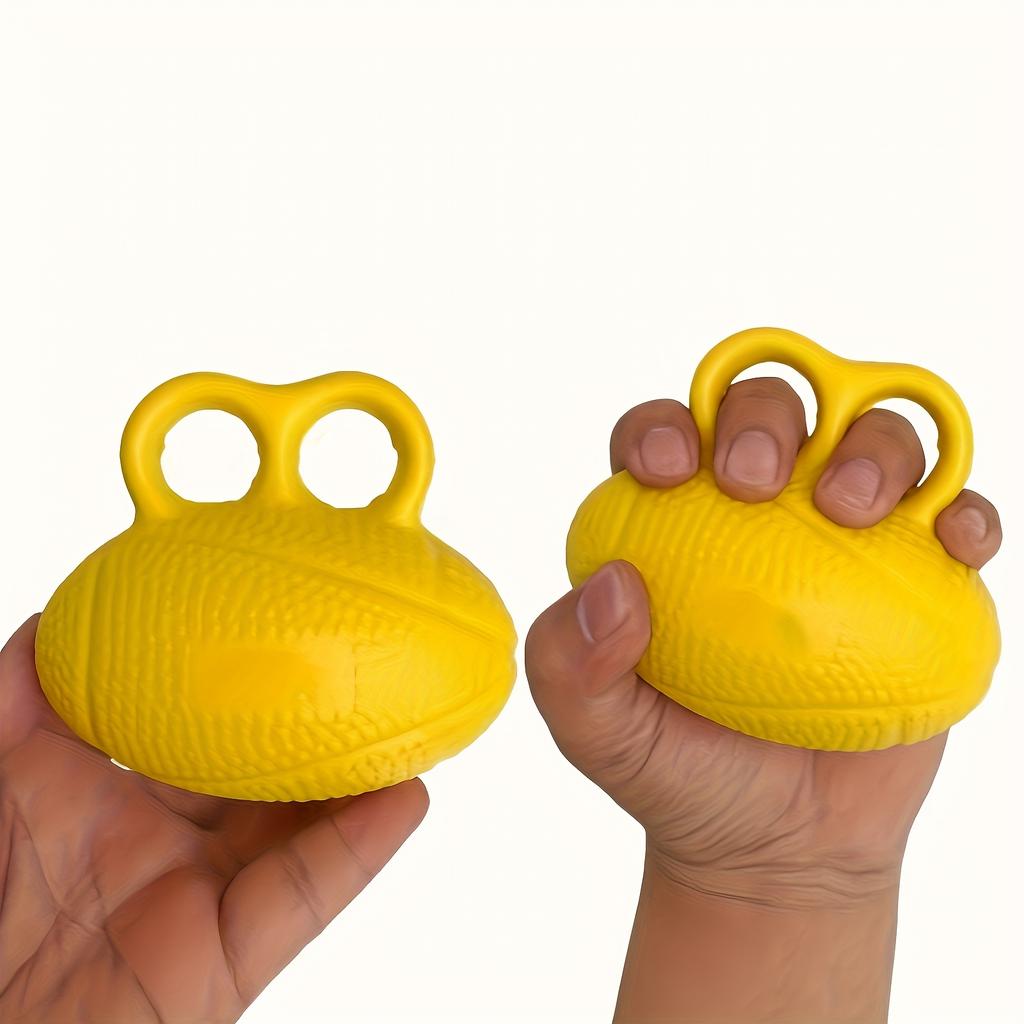 High Elasticity PU Grip Ball, Suitable for Rehabilitation and Finger Strengthening - Egg Shape, Non-toxic Hand Strengthener,Usable In All Four Seasons