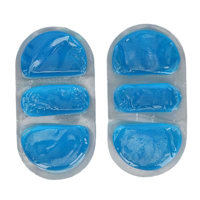2 Pièces Pack de Glace en Gel Réutilisable Compresse Chaude Froide Soulagement de l'Inconfort Pack de Glace pour la Maison Extérieur Bleu