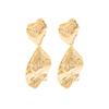Elegant 3D Flower Petal Tassel Stud Earrings - European & American Sweet Style