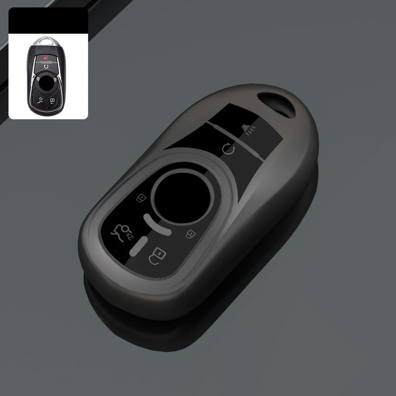 Tpu Car Key Case Cover Key Shell Fob Keychain For Buick Encore Envision Gl6 Gl8 New Lacrosse Excelle Regal Verano Accessories