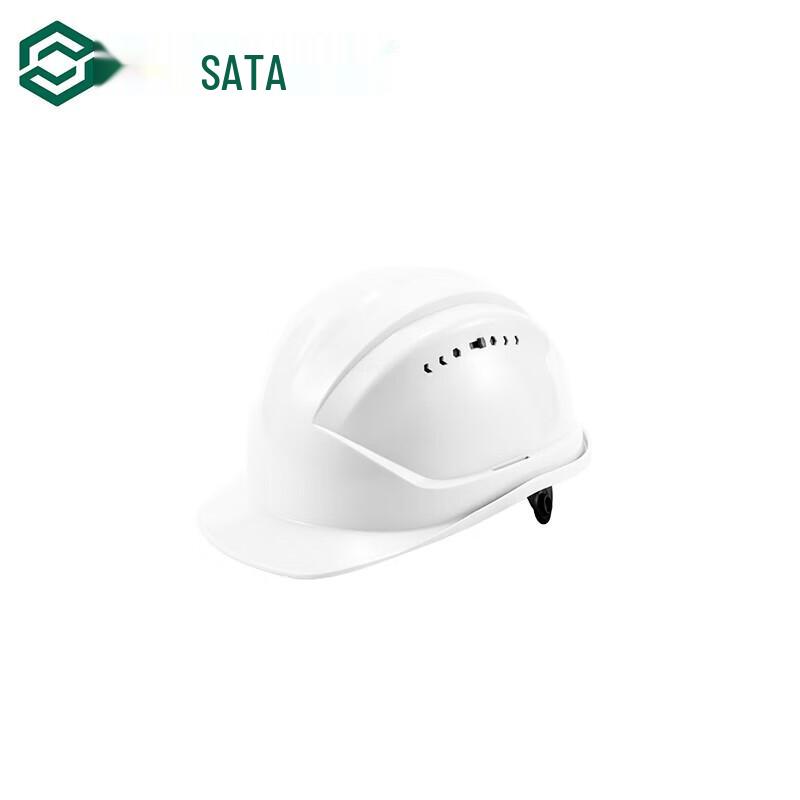 SATA TF0203W Защитная каска из АБС-пластика с переключаемыми вентиляционными отверстиями белый