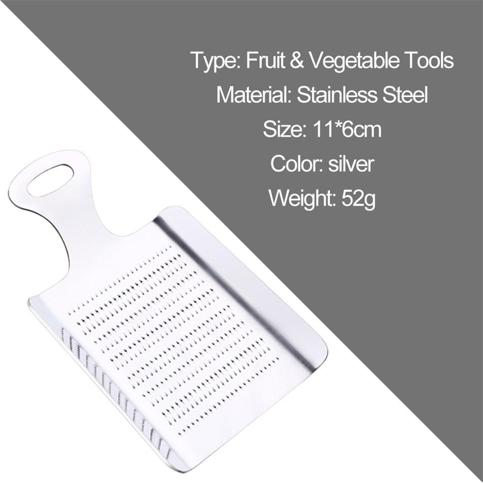 New Convenient practical Kitchen Stainless Steel Grinding Ginger Garlic Mill Mud Maker Cooking tools