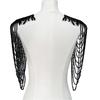 1 Pair Sequined Beaded Uniform Epaulets Party Costume Epaulettes Glittering Shoulder Bars Epaulet for Stage Performances