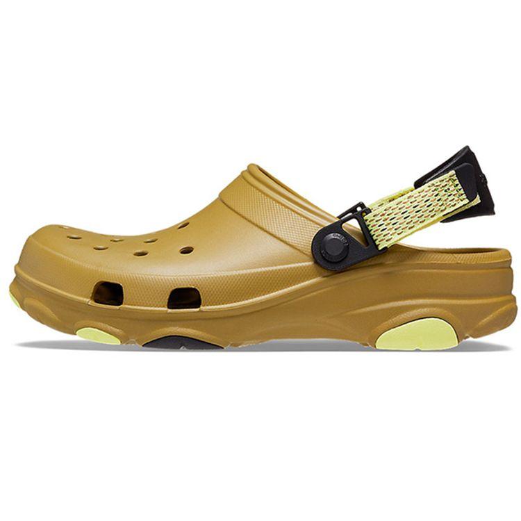 Crocs Classic Clog EVA Round Toe Hole Shoes Unisex clogs Aloe-Green 206340-3UA
