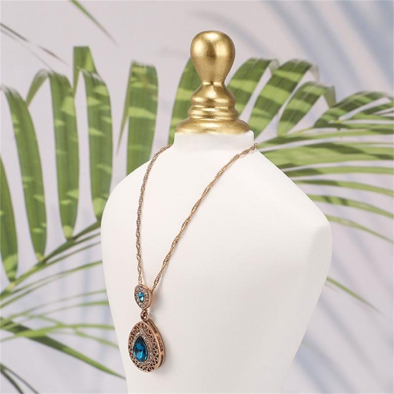 Stabiler Schmuck-Halsketten-Ausstellungsständer Vielseitiger Halskettenständer Praktischer Display-Halter für Messen und Einzelhandelsauslagen