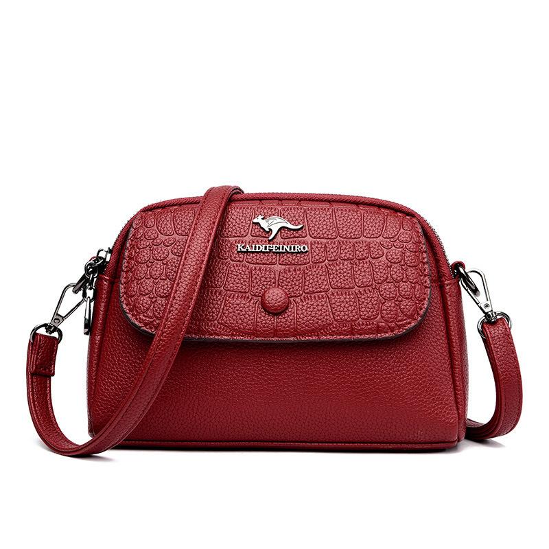 Crossbody Bag Women Fashion Women Stone Print Small Square Bag Shoulder Bag