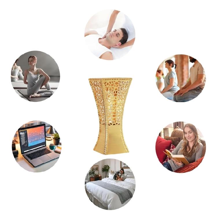 Metal Hollowout Incenses Holder Middle Eastern Bakhoor Burners Censers for Muslims Islamic Festival Desktop Decoration