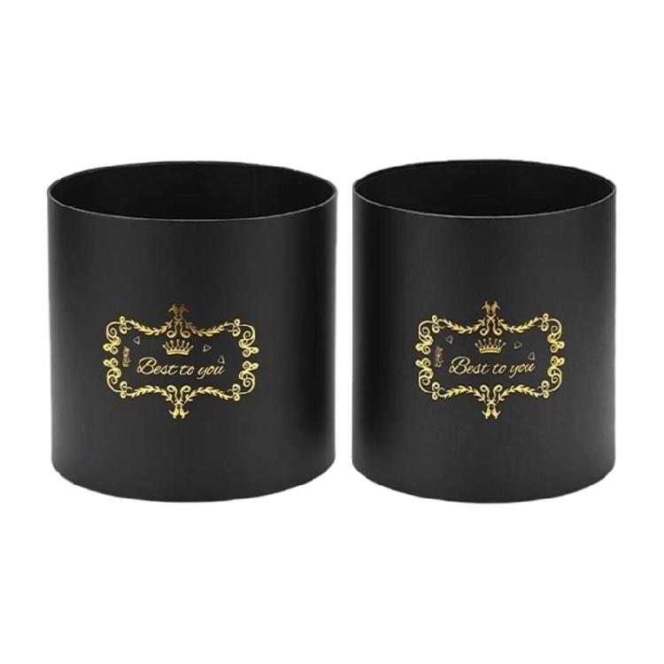 

Artistic Flower Presentation Box With Smooth Interior Easy To Clean Floral Container For Various Celebration чорний