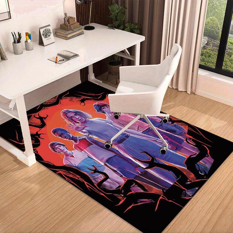 Stranger Sci-fi Adventure Carpet, Chair Rug,Rug for Office Bedroom living rooms, Doormat decor Fan Gift Christmas Gift
